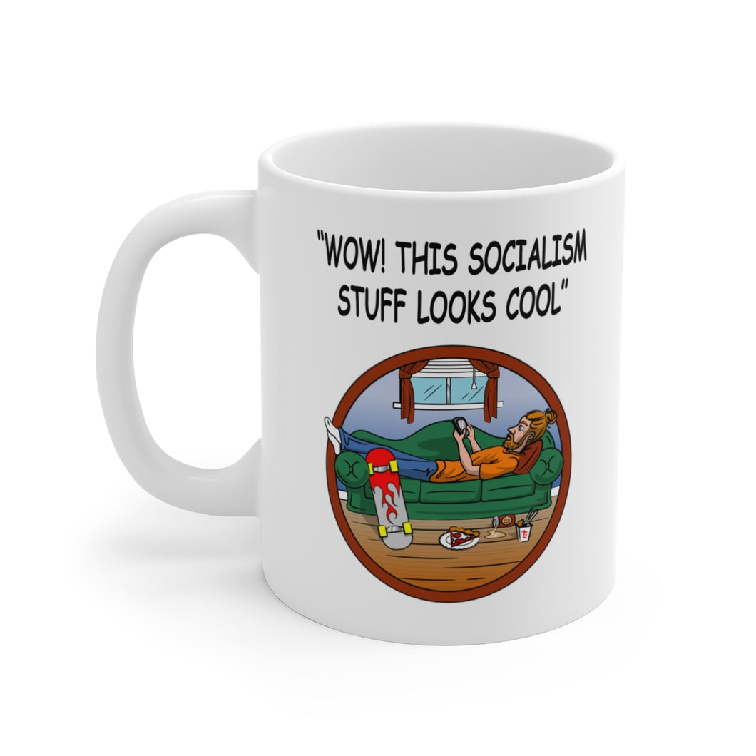 White Ceramic Mug